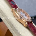 YF Factory Chopard Happy Sport 277473-5002 36mm Rose Gold Leather Strap Roman Numerals White Dial
