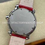 YF Factory Chopard Happy Sport 278475 36mm Steel Leather Strap Roman Numerals Brown Dial (3) YF Factory Chopard Happy Sport 278475 36mm Steel Leather Strap Roman Numerals Brown Dial
