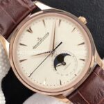 ZF Factory Jaeger-LeCoultre Master Ultra Thin Moon 1252520 39mm Rose Gold Leather Strap Silver Dial (4) ZF Factory Jaeger-LeCoultre Master Ultra Thin Moon 1252520 39mm Rose Gold Leather Strap Silver Dial