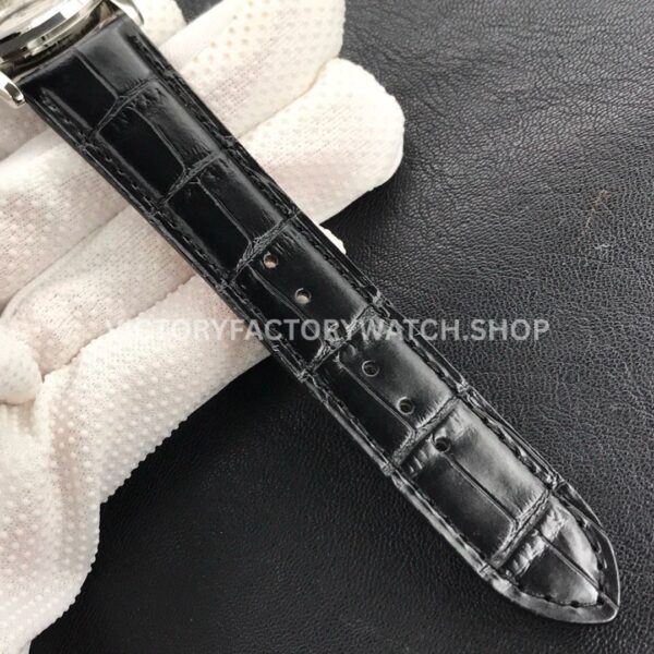 ZF Factory Jaeger-LeCoultre Master Ultra Thin Moon Q1258420 39mm Steel Leather Strap Silver Dial (6) ZF Factory Jaeger-LeCoultre Master Ultra Thin Moon Q1258420 39mm Steel Leather Strap Silver Dial