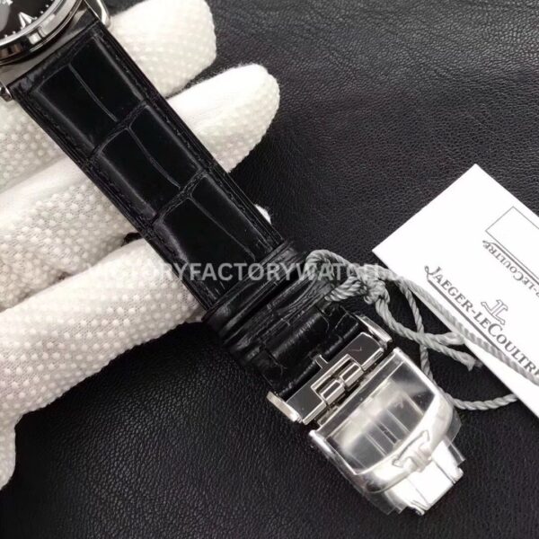 ZF Factory Jaeger-LeCoultre Master Ultra Thin Moon Q1368470 39mm Steel Leather Strap Black Dial (7) ZF Factory Jaeger-LeCoultre Master Ultra Thin Moon Q1368470 39mm Steel Leather Strap Black Dial