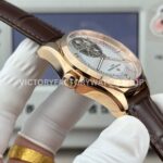 ANT Factory Vacheron Constantin Fiftysix Tourbillon 6000E000R-B488 41mm Rose Gold Leather Strap Arabic Numerals Silver Dial (1) ANT Factory Vacheron Constantin Fiftysix Tourbillon 6000E/000R-B488 41mm Rose Gold Leather Strap Arabic Numerals Silver Dial