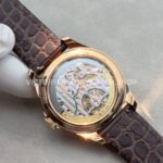ANT Factory Vacheron Constantin Fiftysix Tourbillon 6000E000R-B488 41mm Rose Gold Leather Strap Arabic Numerals Silver Dial (11 ANT Factory Vacheron Constantin Fiftysix Tourbillon 6000E/000R-B488 41mm Rose Gold Leather Strap Arabic Numerals Silver Dial
