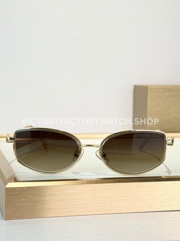 Bottega Veneta 5G587 Square Sunglasses Light Gold Frame & Brown Gradient Lenses (1) Bottega Veneta 5G587 Square Sunglasses | Light Gold Frame & Brown Gradient Lenses