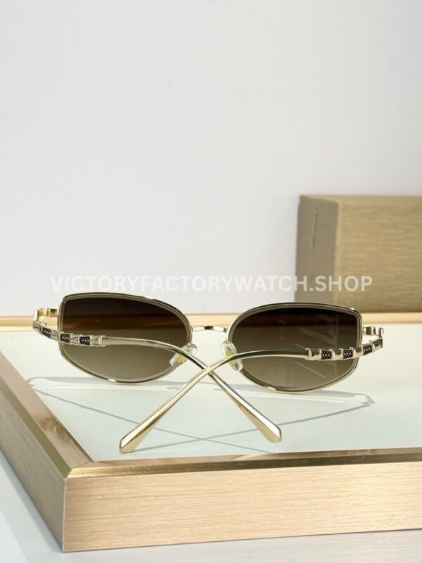 Bottega Veneta 5G587 Square Sunglasses Light Gold Frame & Brown Gradient Lenses (9) Bottega Veneta 5G587 Square Sunglasses | Light Gold Frame & Brown Gradient Lenses