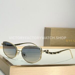 Bottega Veneta 5G587 Square Sunglasses Light Gold Frame & Grey Gradient Lenses (6) Bottega Veneta 5G587 Square Sunglasses | Light Gold Frame & Grey Gradient Lenses