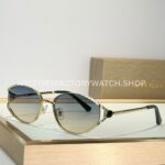Bvlgari BV5025 S Butterfly Sunglasses Light Gold Frame & Blue-Grey Gradient Lenses (3) Bvlgari BV5025 S Butterfly Sunglasses | Light Gold Frame & Blue-Grey Gradient Lenses
