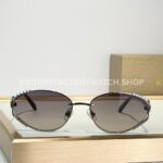 Bvlgari BV5025 S Butterfly Sunglasses Silver Frame & Grey Gradient Lenses (3) Bvlgari BV5025 S Butterfly Sunglasses | Silver Frame & Grey Gradient Lenses