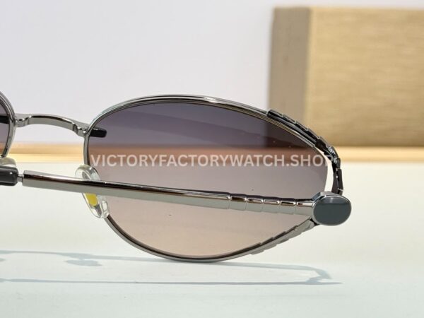 Bvlgari BV5025 S Butterfly Sunglasses Silver Frame & Grey Gradient Lenses (9) Bvlgari BV5025 S Butterfly Sunglasses | Silver Frame & Grey Gradient Lenses