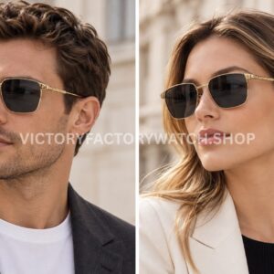 Cartier CT0614O Titanium Square Sunglasses Gold-Tone Frame, Slim Temples & Dark Grey Lenses (2) Cartier CT0614O Titanium Square Sunglasses | Gold-Tone Frame, Slim Temples & Dark Grey Lenses
