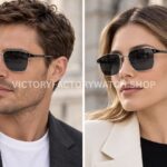 Cartier CT0614O Titanium Square Sunglasses Silver-Tone Frame, Black Temples & Dark Grey Lenses (2) Cartier CT0614O Titanium Square Sunglasses Silver Tone Frame, Black Temples & Dark Grey Lenses