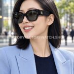 Chanel 5571 Cat-Eye Sunglasses Black Frame & Dark Grey-Green Lenses (2) Chanel 5571 Cat-Eye Sunglasses | Black Frame & Dark Grey-Green Lenses