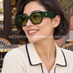 Chanel 5571 Cat-Eye Sunglasses Dark Green Frame & Olive Green Lenses (2) Chanel 5571 Cat-Eye Sunglasses | Dark Green Frame & Olive Green Lenses