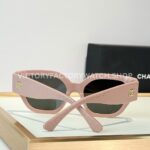 Chanel 5571 Cat-Eye Sunglasses Light Pink Frame & Dark Grey-Green Lenses (8) Chanel 5571 Cat-Eye Sunglasses | Light Pink Frame & Dark Grey-Green Lenses