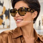 Chanel 5571 Cat-Eye Sunglasses Tortoiseshell Frame & Amber Brown Lenses (2) Chanel 5571 Cat-Eye Sunglasses | Tortoiseshell Frame & Amber Brown Lenses
