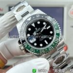 WDK Factory Rolex GMT-Master II 126720VTNR-0001 40mm Full Steel Sprite Bezel Black Dial
